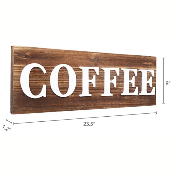 Rustic Lettered Hanging Sign - Picture 4 of 5